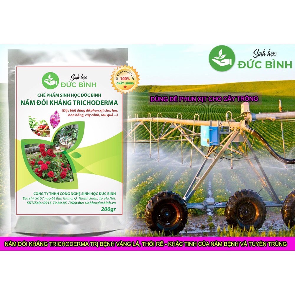 Trichoderma dạng phun xịt cho hoa, cây cảnh... - Ảnh 1